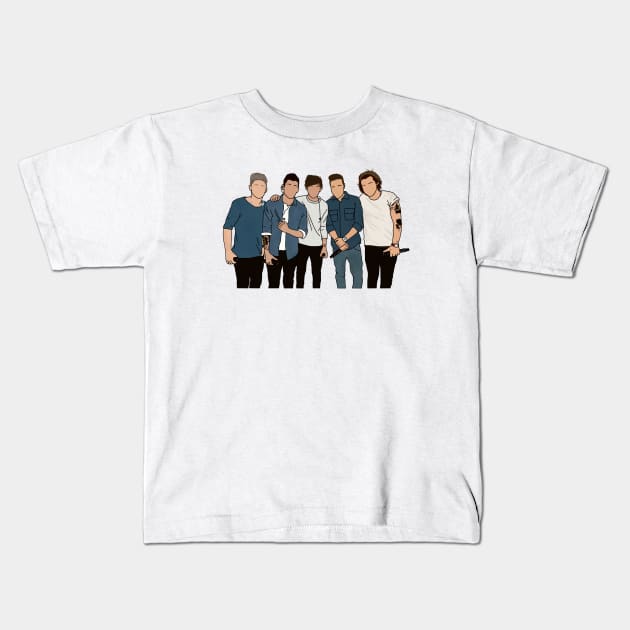 1D Kids T-Shirt by Sofia Kaitlyn Company